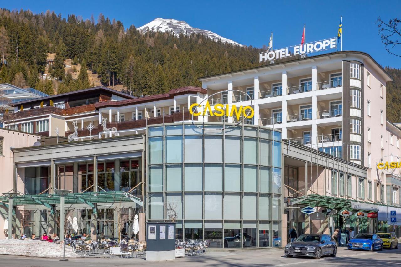 Hotel Europe Davos Exteriör bild